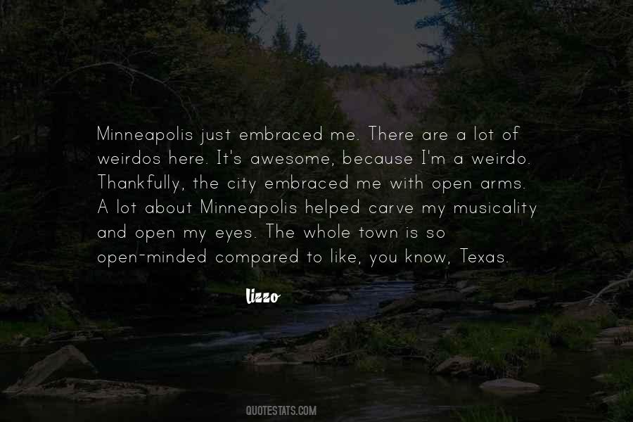 Quotes About Minneapolis #1495046