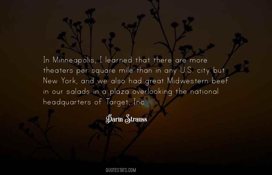 Quotes About Minneapolis #1520842