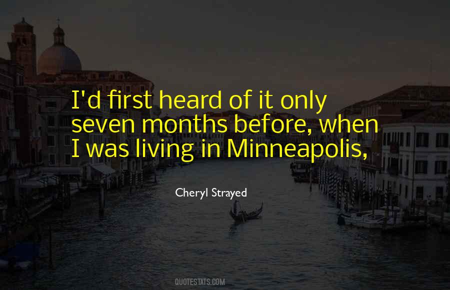 Quotes About Minneapolis #225189