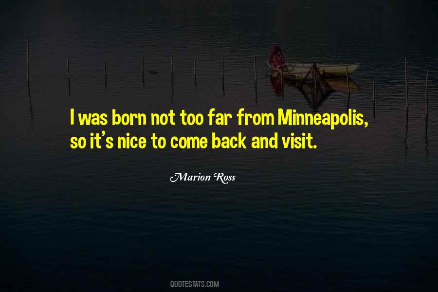 Quotes About Minneapolis #387327