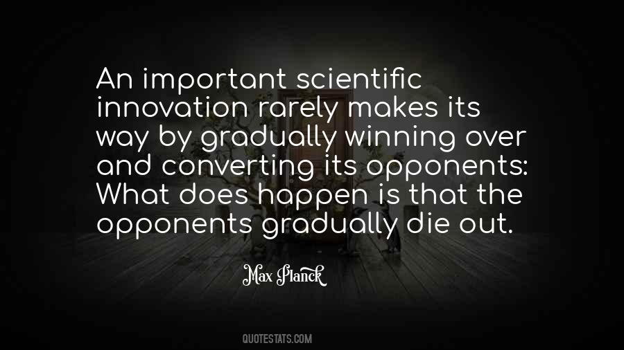 Quotes About Scientific Innovation #1594049