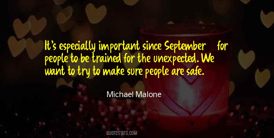 Michael Malone Quotes #1319573