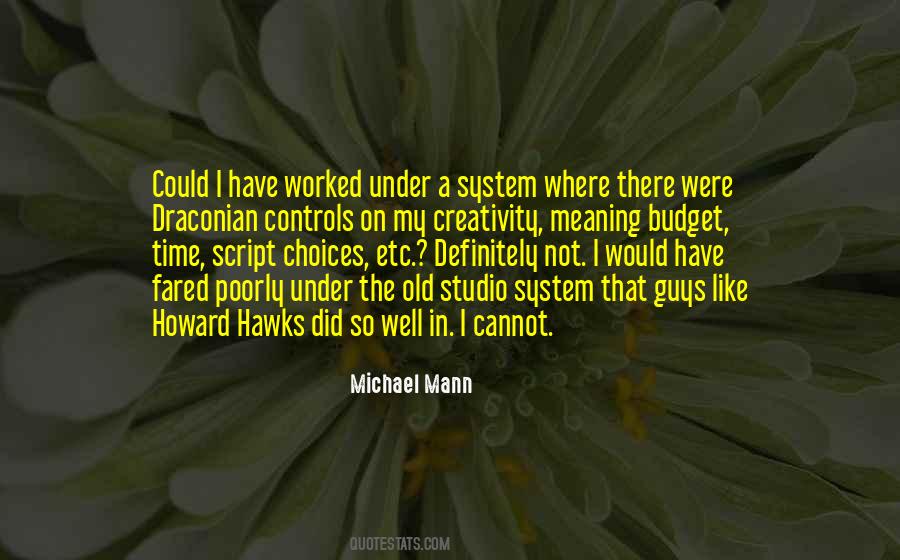 Michael Mann Quotes #1191924