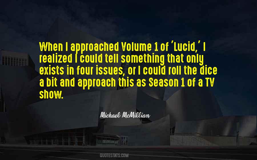 Michael Mcmillian Quotes #1027439
