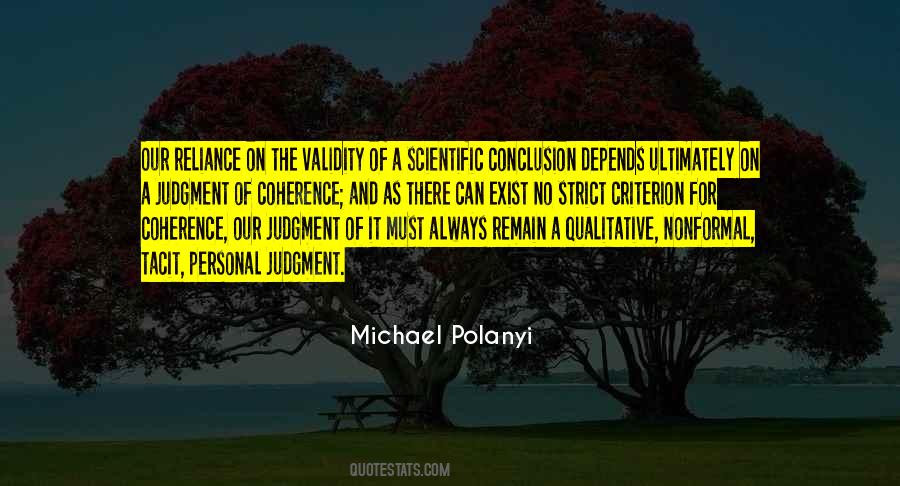 Michael Polanyi Quotes #491007