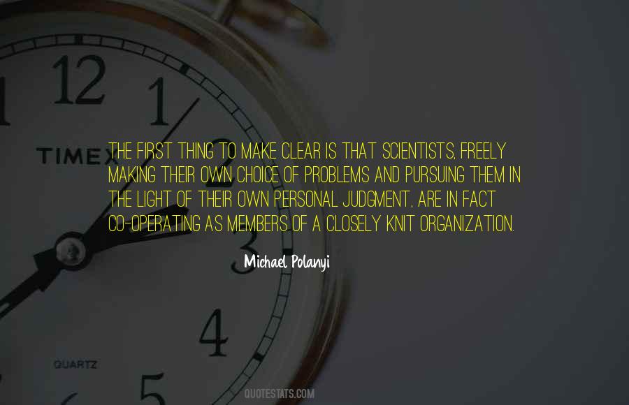 Michael Polanyi Quotes #62411