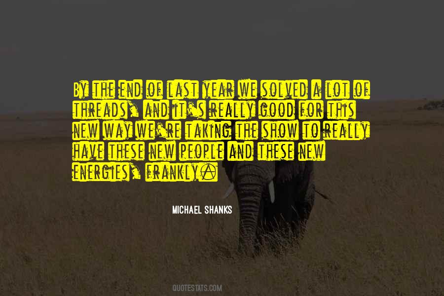 Michael Shanks Quotes #206517