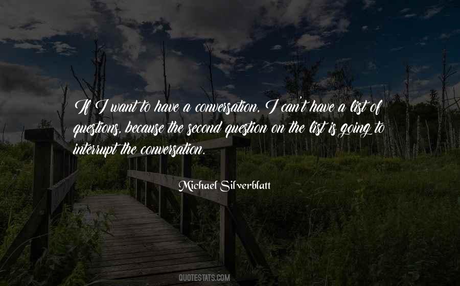 Michael Silverblatt Quotes #655835