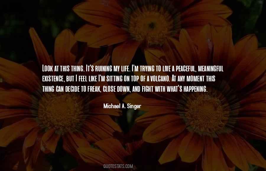 Michael Singer Quotes #1073124