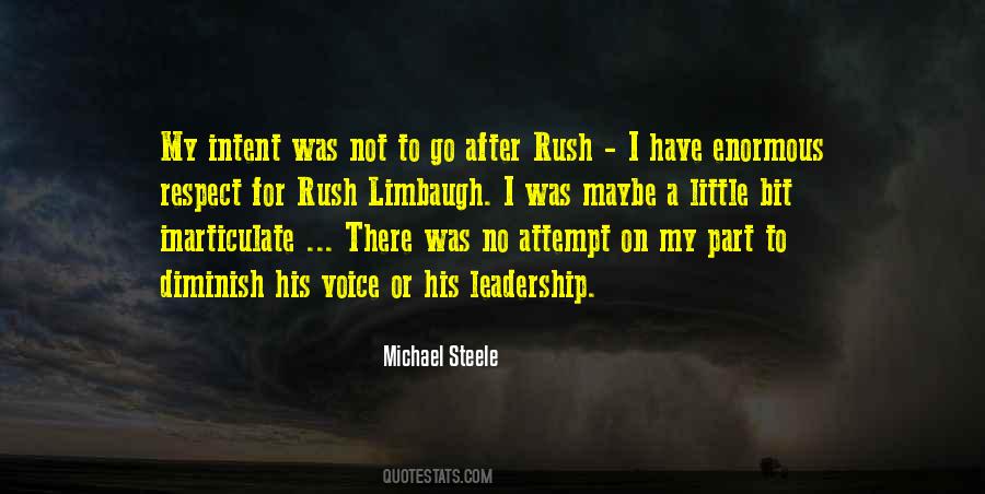 Michael Steele Quotes #424726