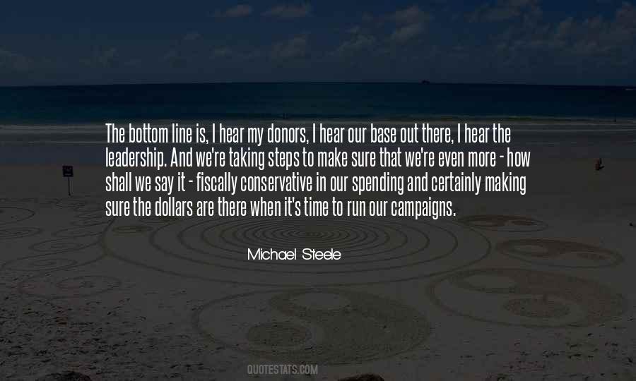 Michael Steele Quotes #849725