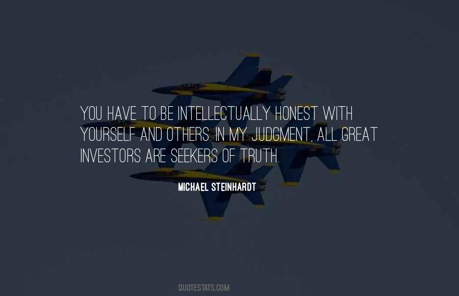 Michael Steinhardt Quotes #693950