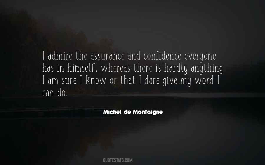 Michel De Montaigne Quotes #111658