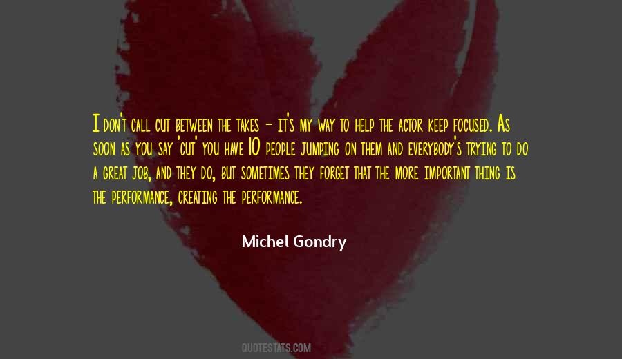 Michel Gondry Quotes #1285044