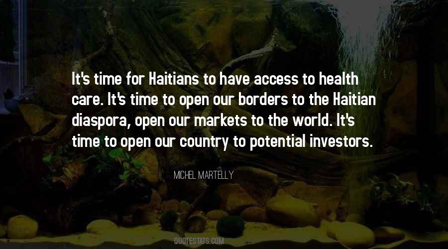 Michel Martelly Quotes #725941