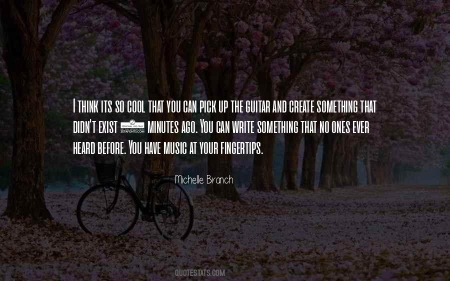 Michelle Branch Quotes #1282015