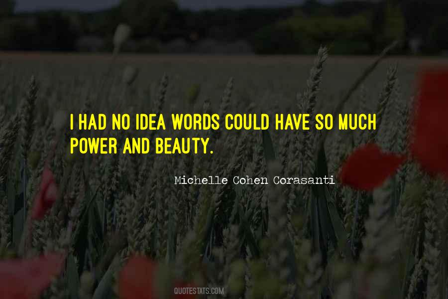 Michelle Cohen Corasanti Quotes #1526063