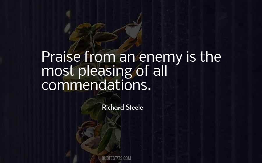 Quotes About Commendation #1348199