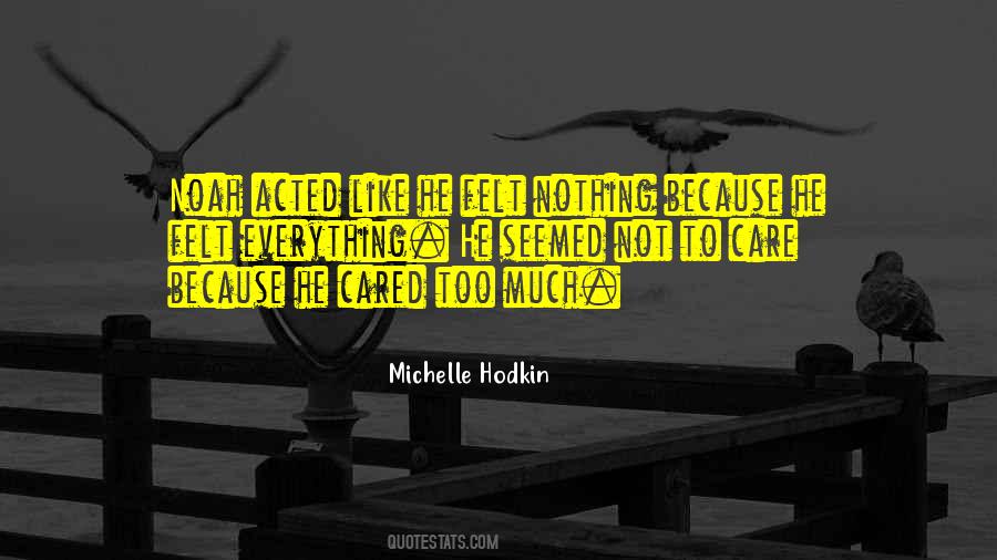 Michelle Hodkin Quotes #269581