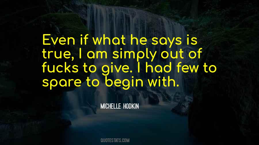 Michelle Hodkin Quotes #300523