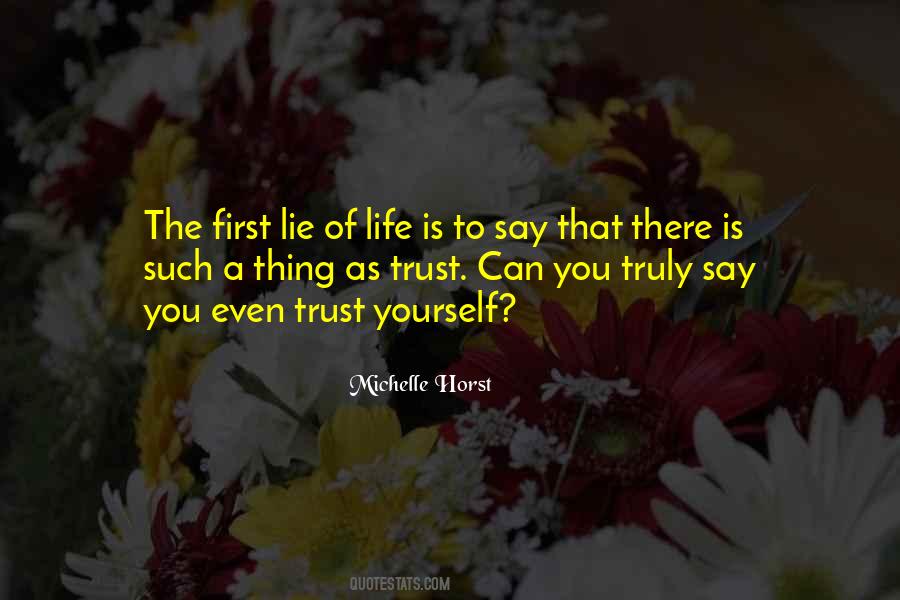 Michelle Horst Quotes #1282116