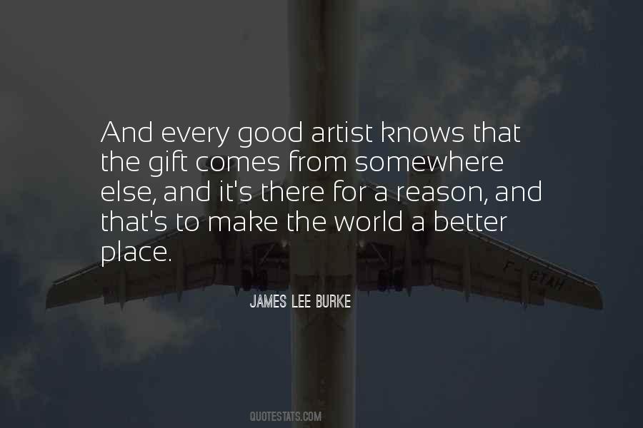 Quotes About A Good Artist #248630
