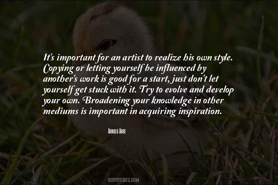 Quotes About A Good Artist #293268