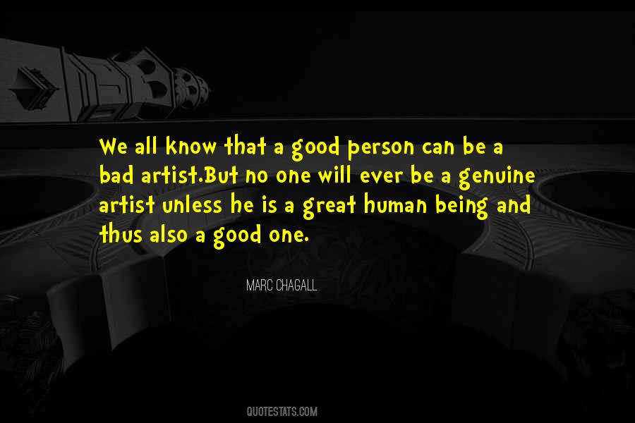 Quotes About A Good Artist #367161