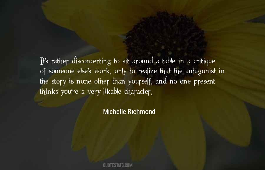 Michelle Richmond Quotes #1216985