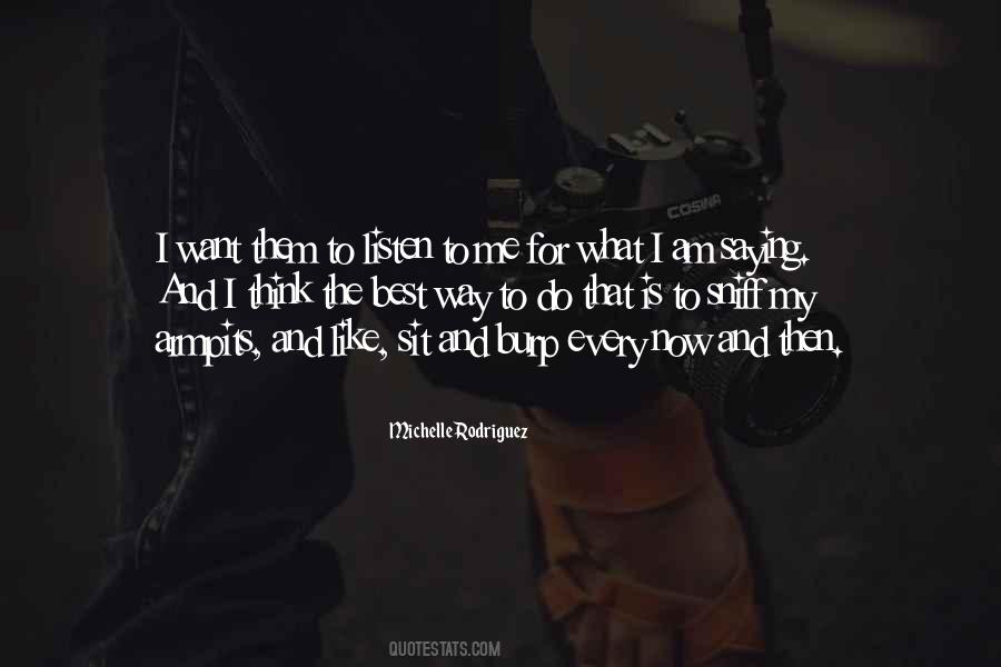 Michelle Rodriguez Quotes #524210