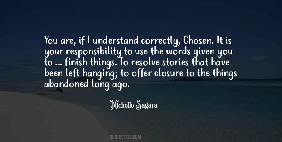 Michelle Sagara Quotes #1286976