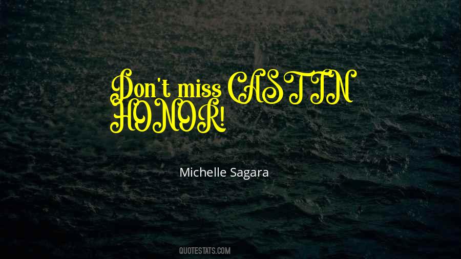 Michelle Sagara Quotes #208251