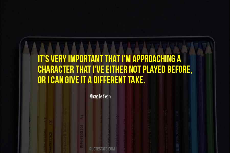 Michelle Yeoh Quotes #1089417