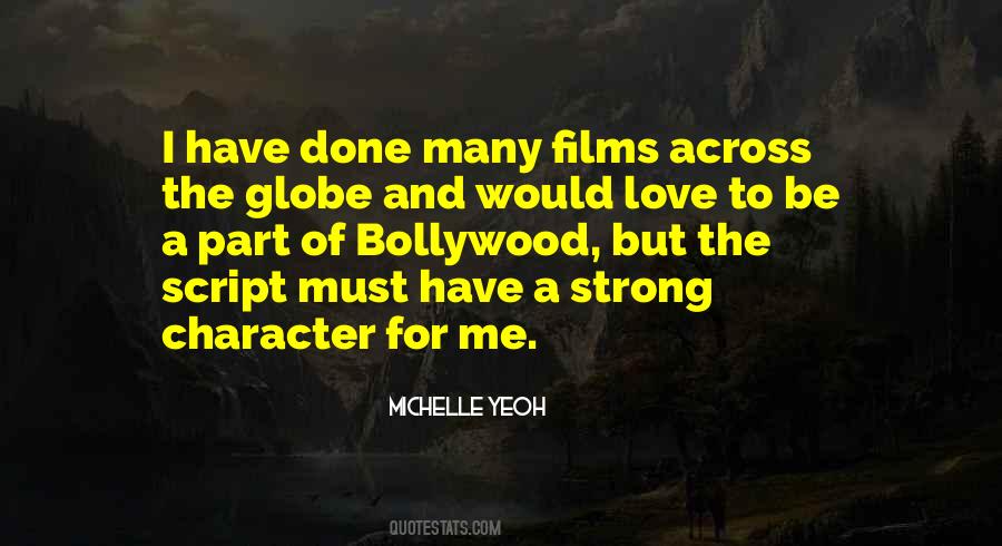 Michelle Yeoh Quotes #1093247