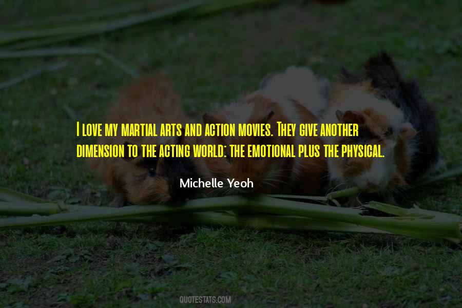 Michelle Yeoh Quotes #1622763