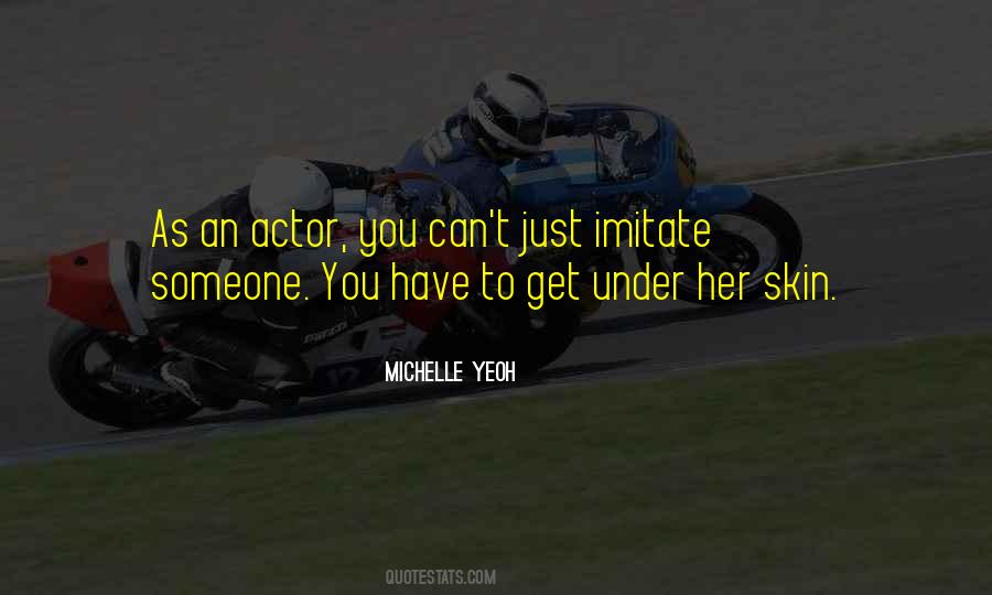 Michelle Yeoh Quotes #896877