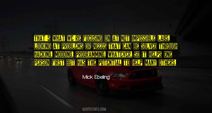 Mick Ebeling Quotes #976200
