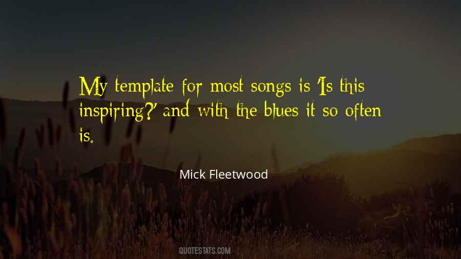 Mick Fleetwood Quotes #450907