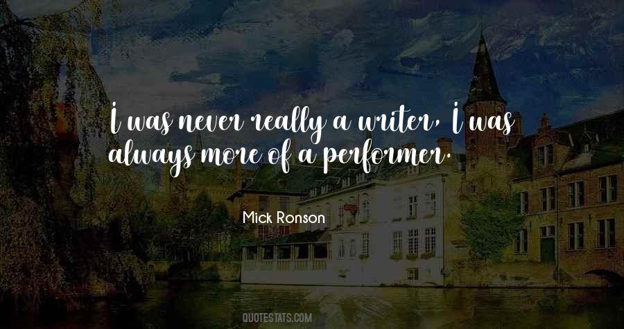 Mick Ronson Quotes #433445