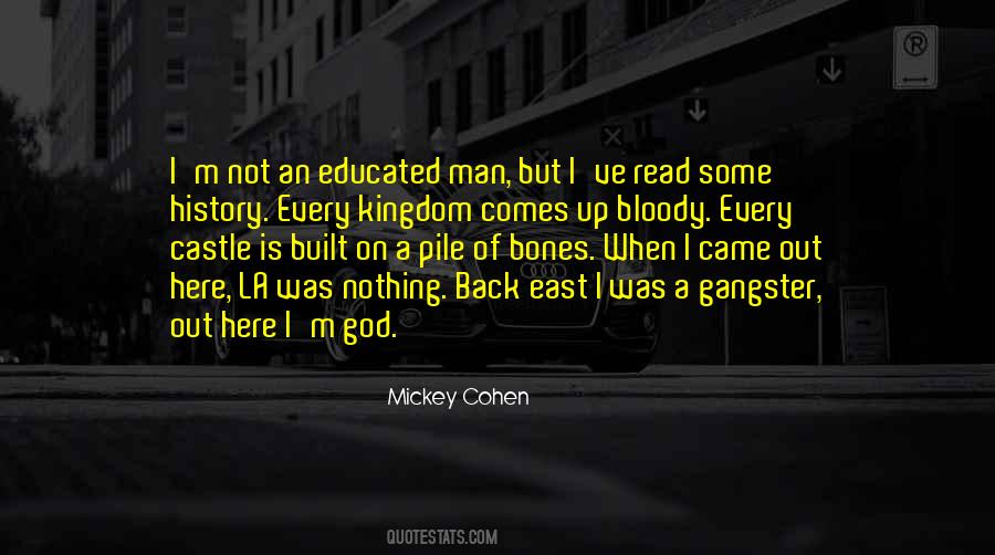 Mickey Cohen Quotes #1119379