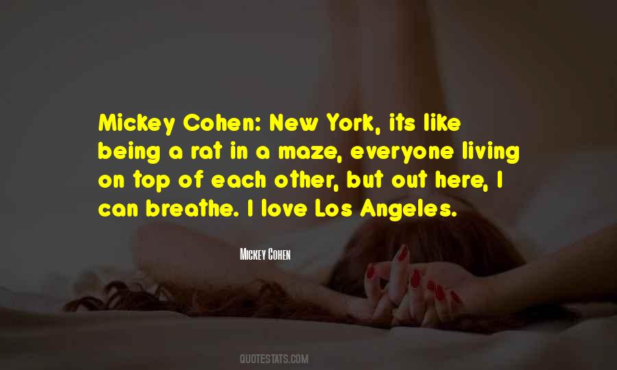 Mickey Cohen Quotes #492207