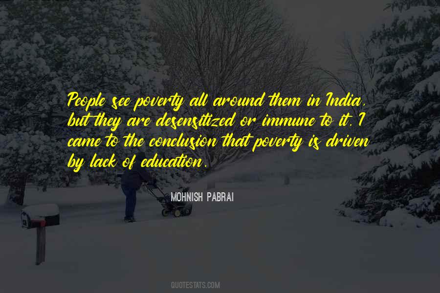 Quotes About Poverty In India #1201016