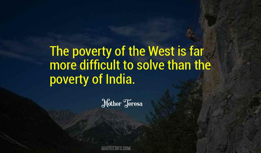 Quotes About Poverty In India #1798666