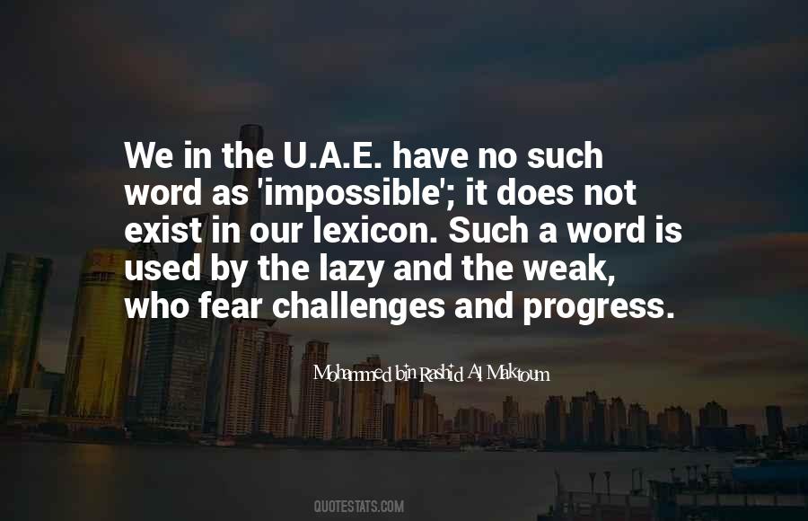 Quotes About Impossible Challenges #1776908