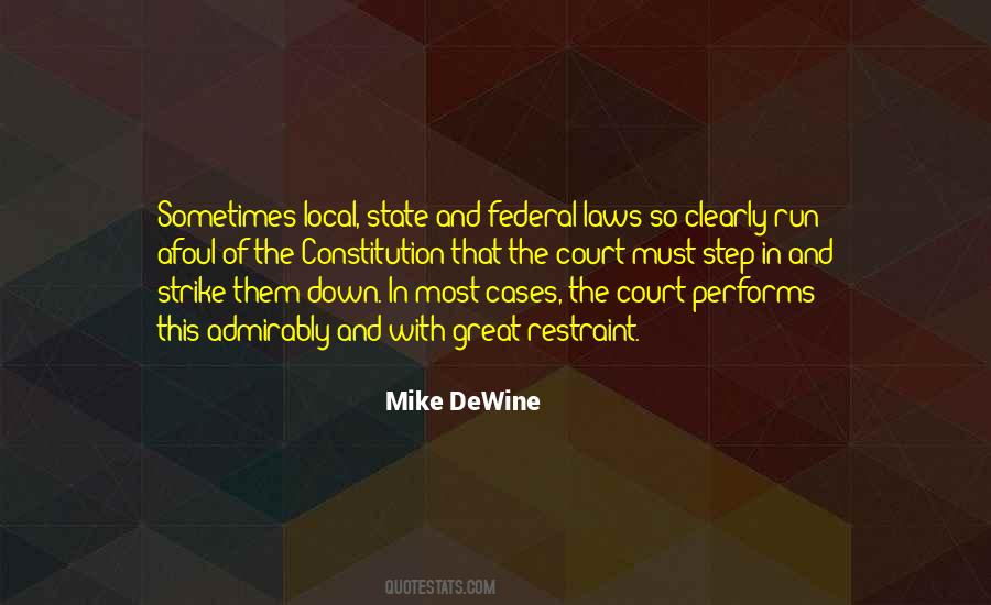 Mike Dewine Quotes #1291471