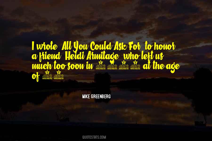 Mike Greenberg Quotes #917113