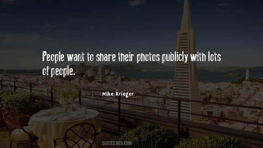 Mike Krieger Quotes #27410