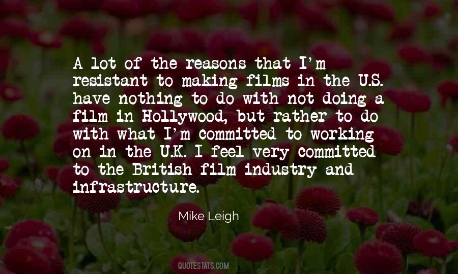 Mike Leigh Quotes #436885