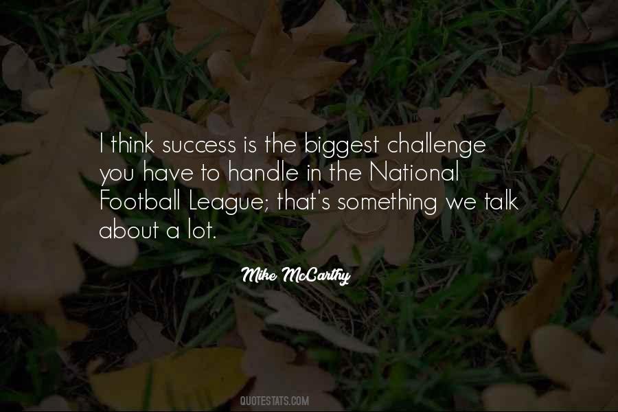 Mike Mccarthy Quotes #981831