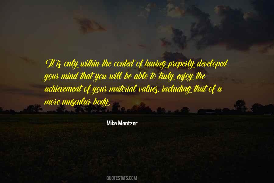 Mike Mentzer Quotes #1407894